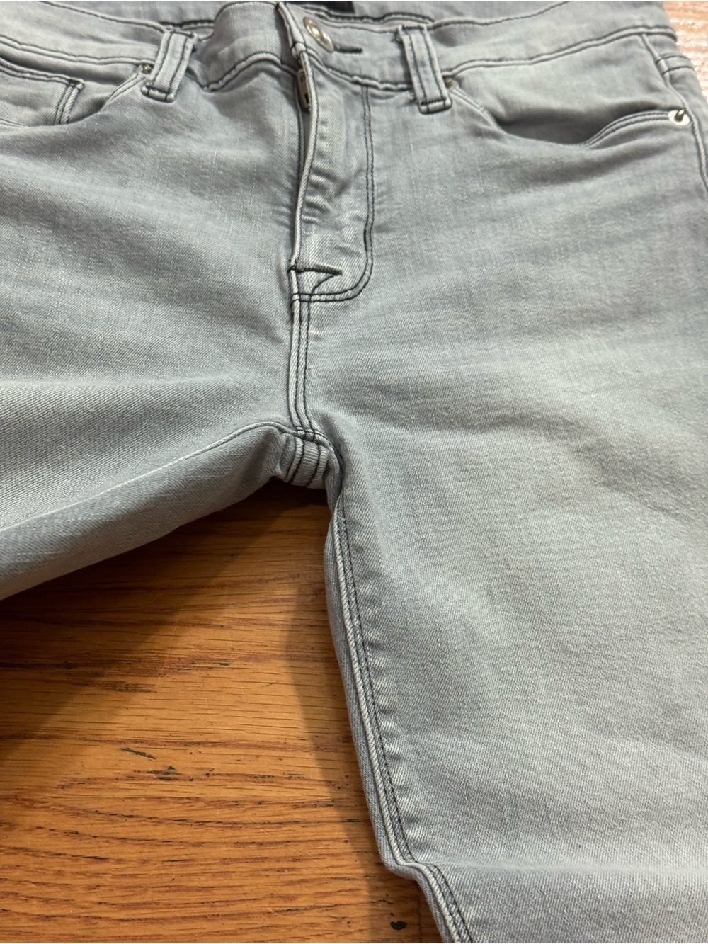 HUDSON Los Angeles Natalie Skinny Grey Denim Jeans in women’s 28 - Picture 6 of 15